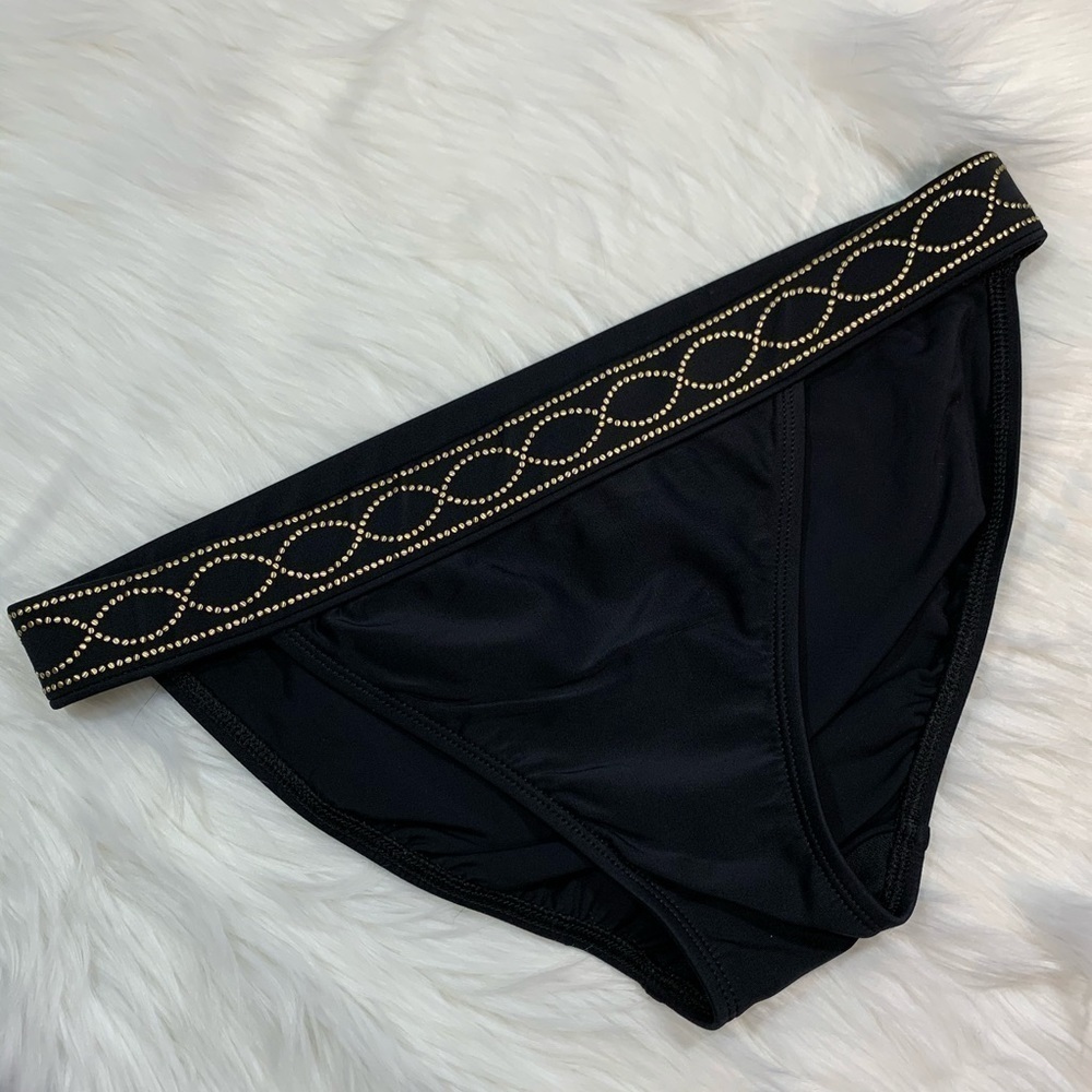NWOT Lauren Ralph Lauren Black Bikini Bottom